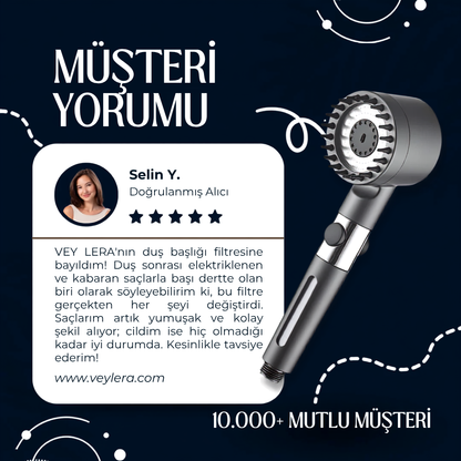 VEY LERA™ Filtreli Duş Başlığı